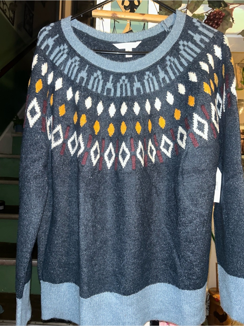 Fair isle sweater